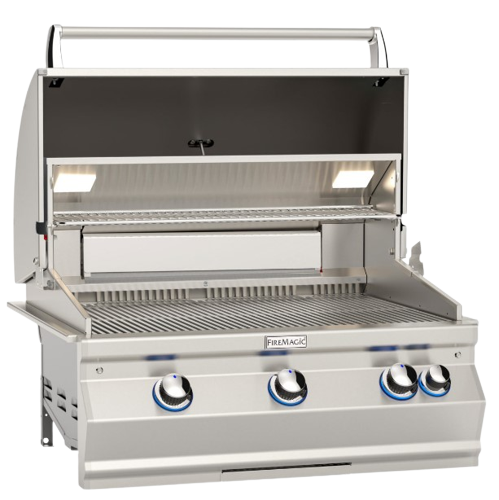 Aurora A660i, 30" Built-In Grill with Analog Thermometer