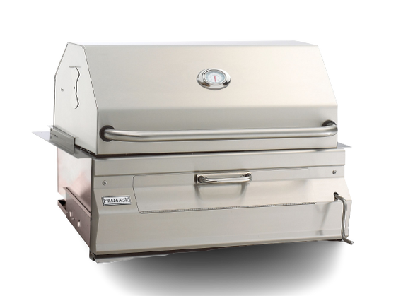 30" Stainless Steel Charcoal Built-In Grills