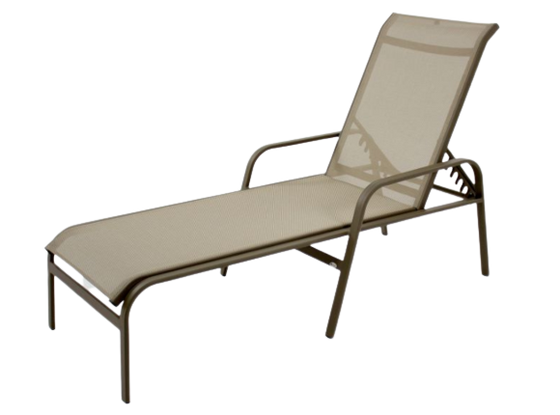 Coral Chaise Lounge - Sling Screen