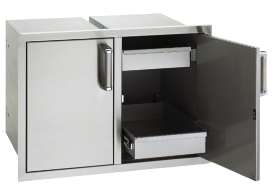 Double Doors with 2 Dual Drawers (Flush Mounted)