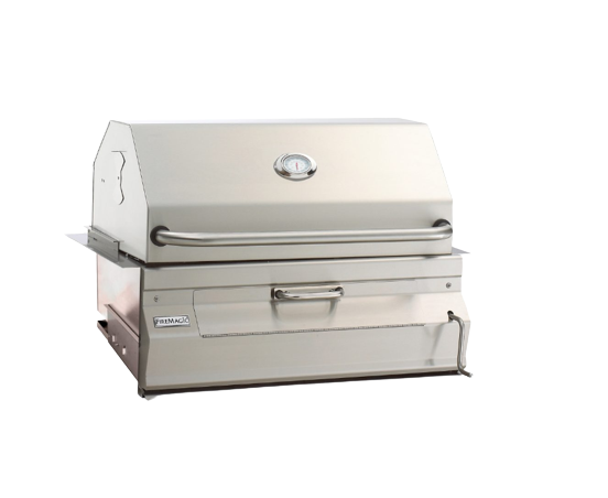 24" Stainless Steel Charcoal Built-In Grills