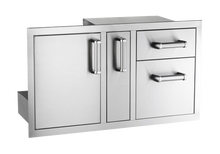  Access Door w/ Platter Storage & Double Drawer (Flush Mounted)